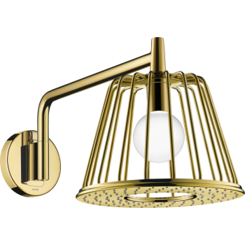  - AXOR LampShower/Nendo LampShower 275 1jet z ramieniem prysznicowym złoty optyczny polerowany 26031990 - 26031990 - Łazienki Szydłowski