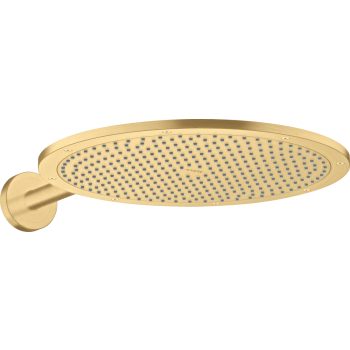 - AXOR ShowerSolutions Deszczownica prysznicowa 35 cm 1jet z ramieniem prysznicowym złoty optyczny szczotkowany 26034250 - 26034250 - Łazienki Szydłowski