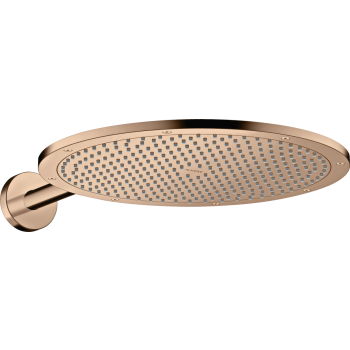- AXOR ShowerSolutions Deszczownica prysznicowa 35 cm 1jet z ramieniem prysznicowym czerwony złoty polerowany 26034300 - 26034300 - Łazienki Szydłowski