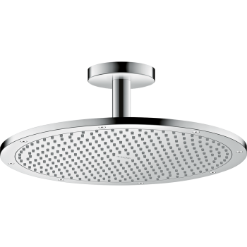 - AXOR ShowerSolutions Deszczownica prysznicowa 350 1jet z przyłączem sufitowym chrom 26035000 - 26035000 - Łazienki Szydłowski