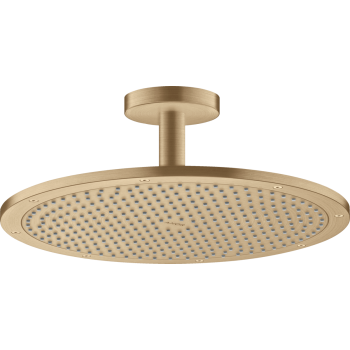 - AXOR ShowerSolutions Deszczownica 35cm 1jet z przyłączem sufitowym brąz szczotkowany 26035140 - 26035140 - Łazienki Szydłowski