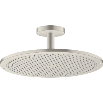 - AXOR ShowerSolutions Deszczownica prysznicowa 350 1jet z przyłączem sufitowym stal szlachetna optyczna 26035800 - 26035800 - Łazienki Szydłowski