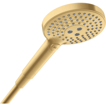 - AXOR ShowerSolutions Słuchawka prysznicowa 120 3jet złoty optyczny szczotkowany 26050250 - 26050250 - Łazienki Szydłowski
