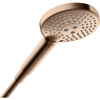 - AXOR ShowerSolutions Słuchawka prysznicowa 120 3jet czerwone złoto polerowane 26050300 - 26050300 - Łazienki Szydłowski