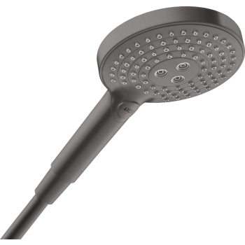  - AXOR ShowerSolutions Słuchawka prysznicowa 120 3jet EcoSmart czarny chrom szczotkowany 26051340 - 26051340 - Łazienki Szydłowski