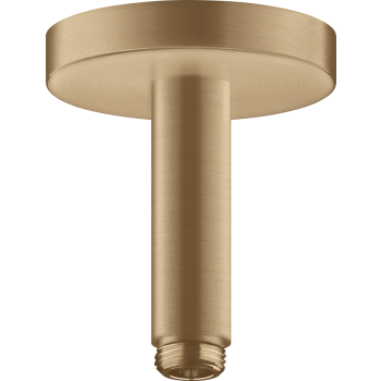 - AXOR ShowerSolutions Przyłącze sufitowe 10 cm brąz szczotkowany 26432140 - 26432140 - Łazienki Szydłowski