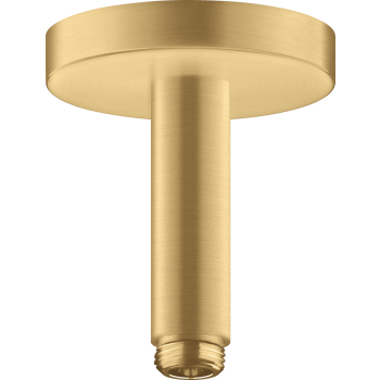 - AXOR ShowerSolutions Przyłącze sufitowe 10 cm złoty optyczny szczotkowany 26432250 - 26432250 - Łazienki Szydłowski