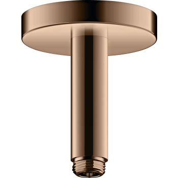 - AXOR ShowerSolutions Przyłącze sufitowe 10 cm czerwony złoty polerowany 26432300 - 26432300 - Łazienki Szydłowski