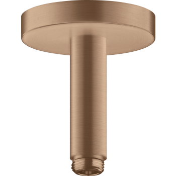- AXOR ShowerSolutions Przyłącze sufitowe 10 cm czerwone złoto szczotkowane 26432310 - 26432310 - Łazienki Szydłowski