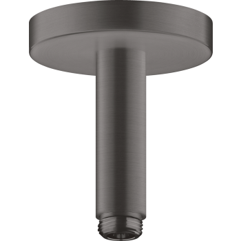 - AXOR ShowerSolutions Przyłącze sufitowe 10 cm czarny chrom szczotkowany 26432340 - 26432340 - Łazienki Szydłowski