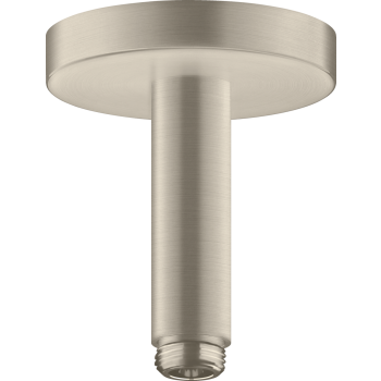  - AXOR ShowerSolutions Przyłącze sufitowe 10 cm nikiel szczotkowany 26432820 - 26432820 - Łazienki Szydłowski