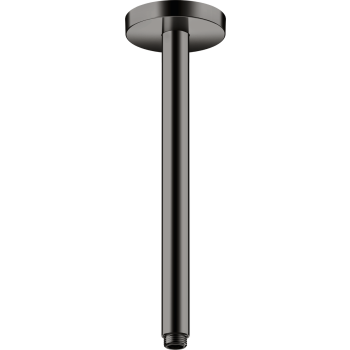  - AXOR ShowerSolutions Przyłącze sufitowe 300 mm czarny chrom polerowany 26433330 - 26433330 - Łazienki Szydłowski