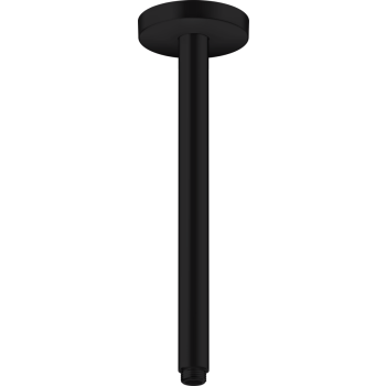 - AXOR ShowerSolutions Przyłącze sufitowe 30 cm czarny mat 26433670 - 26433670 - Łazienki Szydłowski