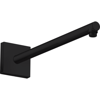 - AXOR ShowerSolutions Ramię prysznicowe 39 cm, kwadratowe czarny mat 26436670 - 26436670 - Łazienki Szydłowski