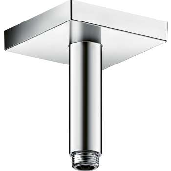 - AXOR ShowerSolutions Przyłącze sufitowe 10cm, kwadratowe chrom 26437000 - 26437000 - Łazienki Szydłowski