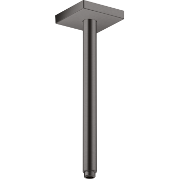 - AXOR ShowerSolutions Przyłącze sufitowe 30 cm, kwadratowe czarny chrom szczotkowany 26438340 - 26438340 - Łazienki Szydłowski