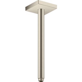  - AXOR ShowerSolutions Przyłącze sufitowe 30 cm, kwadratowe nikiel szczotkowany 26438820 - 26438820 - Łazienki Szydłowski