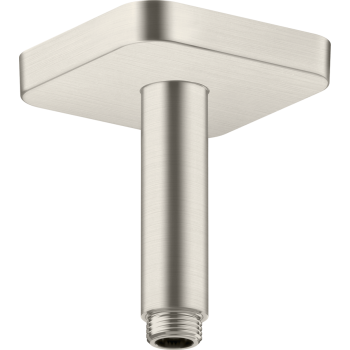 - AXOR ShowerSolutions Przyłącze sufitowe 100 mm, softsquare stal szlachetna optyczna 26965800 - 26965800 - Łazienki Szydłowski