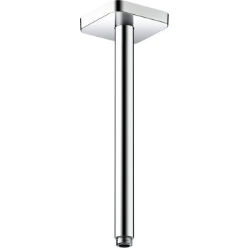 - AXOR ShowerSolutions Przyłącze sufitowe 30 cm, softsquare chrom 26966000 - 26966000 - Łazienki Szydłowski