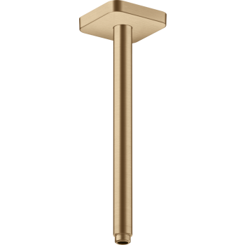 - AXOR ShowerSolutions Przyłącze sufitowe 30 cm, softsquare brąz szczotkowany 26966140 - 26966140 - Łazienki Szydłowski