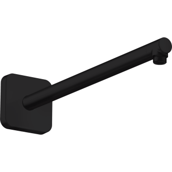 - AXOR ShowerSolutions Ramię prysznicowe 39 cm, softsquare czarny mat 26967670 - 26967670 - Łazienki Szydłowski