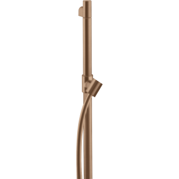 - AXOR Starck Drążek prysznicowy 90 cm z wężem 160 cm C czerwone złoto szczotkowane 27830310 - 27830310 - Łazienki Szydłowski