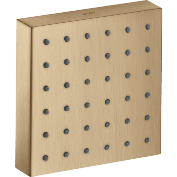 - AXOR ShowerSolutions Moduł prysznicowy 12 x 12cm, kwadratowy, podtynkowy brąz szczotkowany 28491140 - 28491140 U - Łazienki Szydłowski