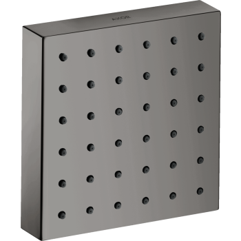  - AXOR ShowerSolutions Moduł prysznicowy 12 x 12 cm, kwadratowy, podtynkowy czarny chrom polerowany 28491330 - 28491330 - Łazienki Szydłowski