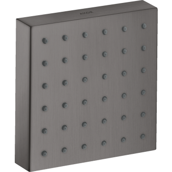 - AXOR ShowerSolutions Moduł prysznicowy 12 x 12 cm, kwadratowy, czarny chrom szczotkowany 28491340 - 28491340 U - Łazienki Szydłowski