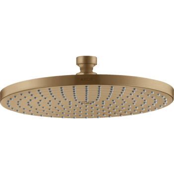 - AXOR Starck Deszczownica prysznicowa 24 cm 1jet brąz szczotkowany 28494140 - 28494140 - Łazienki Szydłowski