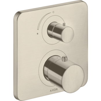 - AXOR Citterio M Bateria termostatyczna z zaworem odcinającym do 1 odbiornika, podtynkowa nikiel szczotkowany 34705820 - 34705820 U - Łazienki Szydłowski