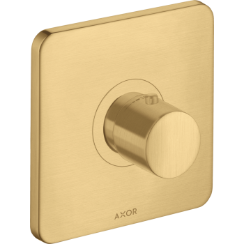 - AXOR Citterio M Bateria termostatyczna, podtynkowa złoty optyczny szczotkowany 34715250 - 34715250 - Łazienki Szydłowski
