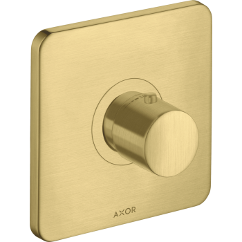 - AXOR Citterio M Bateria termostatyczna, podtynkowa mosiądz szczotkowany 34715950 - 34715950 U - Łazienki Szydłowski
