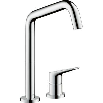  - AXOR Citterio M 2-otworowa jednouchwytowa bateria kuchenna 240 z obrotową wylewką chrom 34820000 - 34820000 - Łazienki Szydłowski