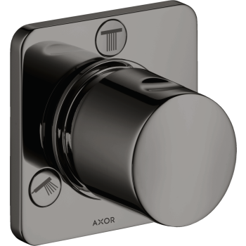  - AXOR Citterio M Zawór odcinająco-przełączający Trio/Quattro, czarny chrom polerowany 34920330 - 34920330 - Łazienki Szydłowski