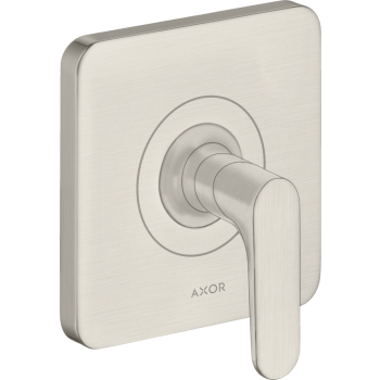 - AXOR Citterio M Zawór odcinający, podtynkowy stal szlachetna optyczna 34960800 - 34960800 - Łazienki Szydłowski