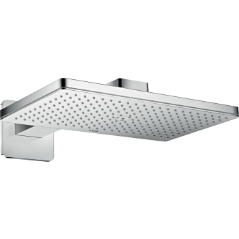 - AXOR ShowerSolutions Deszczownica prysznicowa 46 x 30 cm 1jet z ramieniem prysznicowym, rozeta softsquare chrom 35274000 - 35274000 - Łazienki Szydłowski