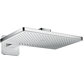 - AXOR ShowerSolutions Deszczownica prysznicowa 46 x 30 cm 2jet z ramieniem prysznicowym, rozeta softsquare chrom 35275000 - 35275000 - Łazienki Szydłowski