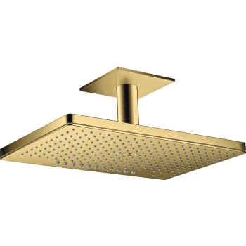  - AXOR ShowerSolutions Deszczownica 46 x 30cm 2jet z przyłączem sufitowym Złoty Optyczny Polerowany 35279990 - 35279990 - Łazienki Szydłowski
