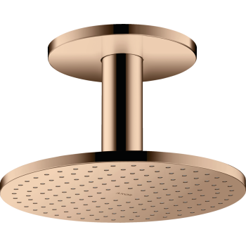 - AXOR ShowerSolutions Deszczownica prysznicowa 250 1jet czerwone złoto polerowane 35286300 - 35286300 - Łazienki Szydłowski