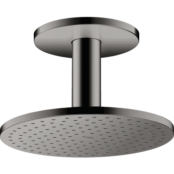  - AXOR ShowerSolutions Głowica prysznicowa 250 1jet czarny chrom polerowany 35286330 - 35286330 - Łazienki Szydłowski