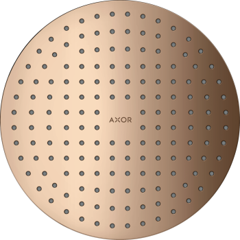 - AXOR ShowerSolutions Deszczownica prysznicowa 250 1jet do montażu w suficie czerwonye złote polerowane 35287300 - 35287300 - Łazienki Szydłowski