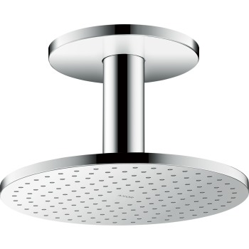 - AXOR ShowerSolutions Deszczownica 25cm 2jet do montażu w suficie chrom 35297000 - 35297000 - Łazienki Szydłowski