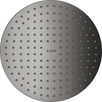  - AXOR ShowerSolutions Deszczownica prysznicowa 25 cm 2jet do montażu w suficie czarny chrom polerowany 35298330 - 35298330 - Łazienki Szydłowski