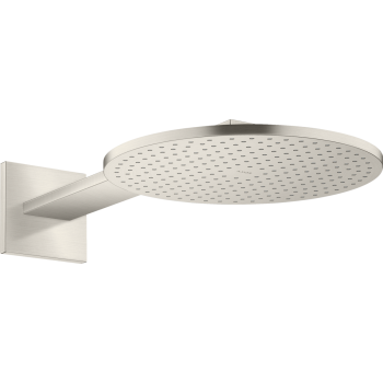 - AXOR ShowerSolutions Deszczownica prysznicowa 30 cm 1jet z ramieniem prysznicowym stal szlachetna optyczna 35300800 - 35300800 - Łazienki Szydłowski