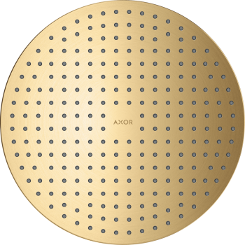 - AXOR ShowerSolutions Deszczownica prysznicowa 30 cm 2jet do montażu w suficie złoty optyczny szczotkowany 35305250 - 35305250 - Łazienki Szydłowski