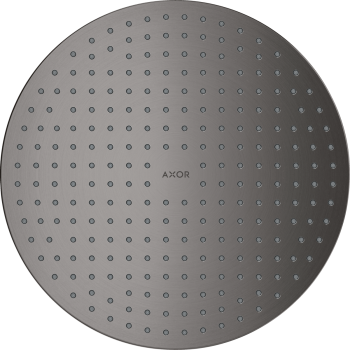 - AXOR ShowerSolutions Deszczownica 30cm 2jet do montażu w suficie Czarny Chrom Szczotkowany 35305340 - 35305340 - Łazienki Szydłowski