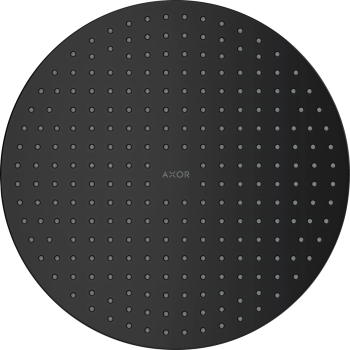 - AXOR ShowerSolutions Deszczownica 30 cm 2jet do montażu w suficie czarny mat 35305670 - 35305670 - Łazienki Szydłowski