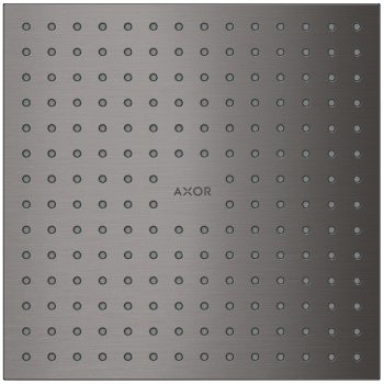 - AXOR ShowerSolutions Deszczownica 25 x 25cm 1jet do montażu w suficie Czarny Chrom Szczotkowany 35309340 - 35309340 - Łazienki Szydłowski