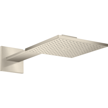  - AXOR ShowerSolutions Głowica prysznicowa 250/250 2jet z ramieniem prysznicowym nikiel szczotkowany 35310820 - 35310820 U - Łazienki Szydłowski